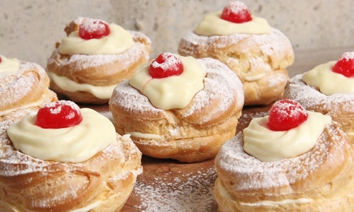 Zeppole San Giuseppe Recipe| Laura in the Kitchen