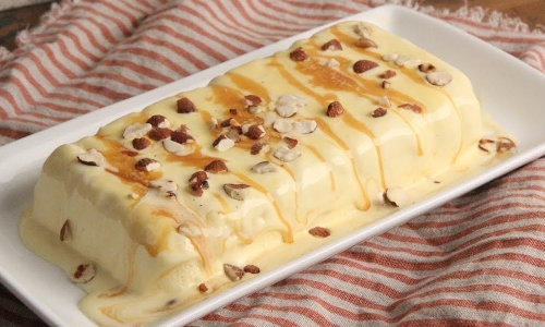 Amaretto Semifreddo Recipe | Laura in the Kitchen - Internet Cooking Show
