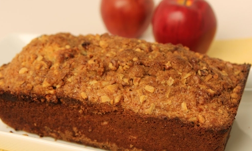 Apple Bread Recipe | Laura in the Kitchen - Internet Cooking Show