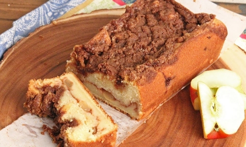 Apple Pie Bread Recipe | Laura in the Kitchen - Internet Cooking Show