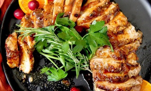 Apricot Glazed Tenderloin Recipe | Laura in the Kitchen - Internet Cooking Show