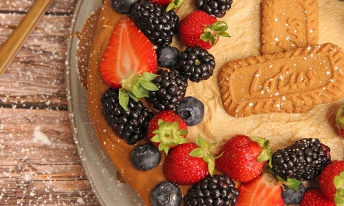 Biscoff Cheesecake Recipe | Laura in the Kitchen - Internet Cooking Show