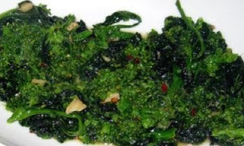Broccoli Rabe Recipe | Laura in the Kitchen - Internet Cooking Show
