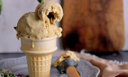 Butter Pecan Ice Cream Recipe | Laura in the Kitchen - Internet Cooking Show