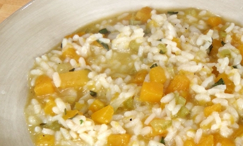 Butternut Squash Risotto Recipe | Laura in the Kitchen - Internet Cooking Show