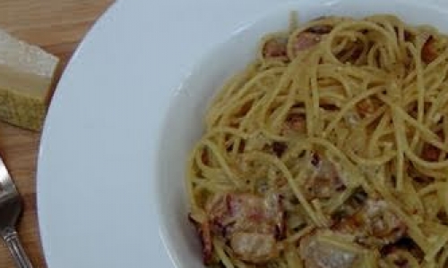 Carbonara Recipe | Laura in the Kitchen - Internet Cooking Show