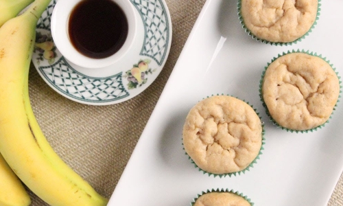 Chai Tea Banana Muffins Recipe | Laura in the Kitchen - Internet Cooking Show