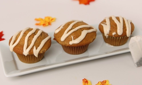 Chai Tea Muffins Recipe | Laura in the Kitchen - Internet Cooking Show