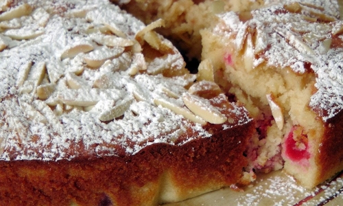 Cherry Cake Recipe | Laura in the Kitchen - Internet Cooking Show