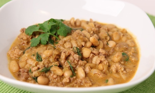 Chicken Chili Recipe | Laura in the Kitchen - Internet Cooking Show