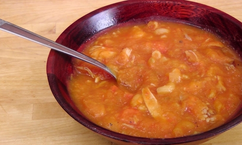 Chicken Soup Recipe | Laura in the Kitchen - Internet Cooking Show