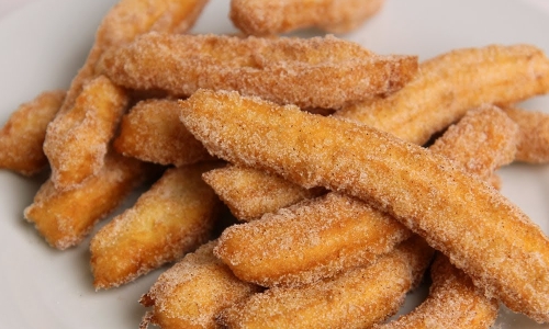 Churros Recipe | Laura in the Kitchen - Internet Cooking Show