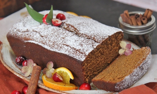 Classic Gingerbread Loaf Recipe | Laura in the Kitchen - Internet Cooking Show
