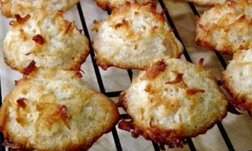 Coconut Macaroons Recipe | Laura in the Kitchen - Internet Cooking Show