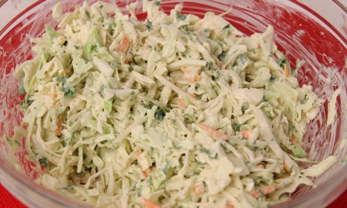 Coleslaw Recipe | Laura in the Kitchen - Internet Cooking Show