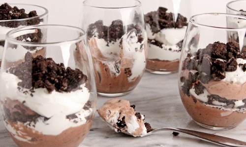 Cookies and Cream Parfaits Recipe - Laura in the Kitchen