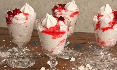 Cranberry Eton Mess Recipe | Laura in the Kitchen - Internet Cooking Show
