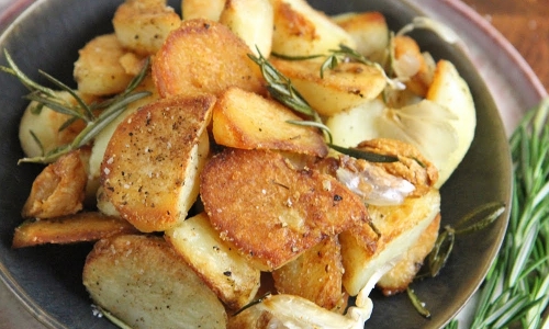 Crispiest Roasted Potatoes Recipe | Laura in the Kitchen - Internet Cooking Show