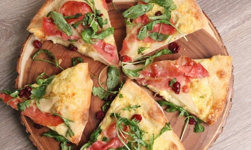 Fall Pizza Recipe | Laura in the Kitchen - Internet Cooking Show