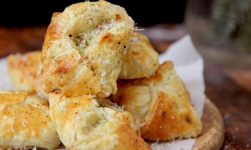 French Onion Puffs Recipe | Laura in the Kitchen - Internet Cooking Show