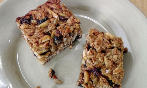 Granola Bars Recipe | Laura in the Kitchen - Internet Cooking Show