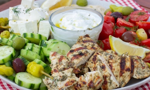 Greek Marinated Chicken Recipe | Laura in the Kitchen - Internet Cooking Show