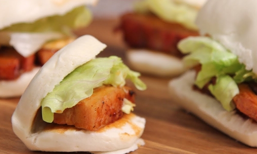 Ippudo Inspired Pork Buns Recipe | Laura in the Kitchen - Internet Cooking Show