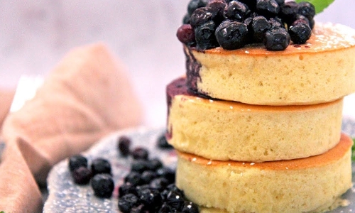 Japanese Pancakes Recipe | Laura in the Kitchen - Internet Cooking Show