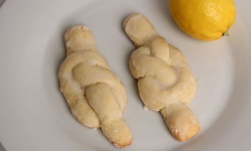 Lemon Knot Cookies Recipe | Laura in the Kitchen - Internet Cooking Show
