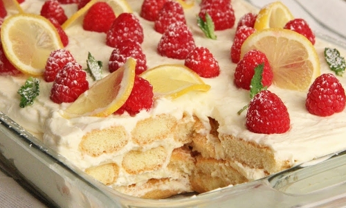 Limoncello Tiramisu Recipe | Laura in the Kitchen - Internet Cooking Show