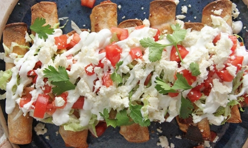 Loaded Taquitos Recipe | Laura in the Kitchen - Internet Cooking Show