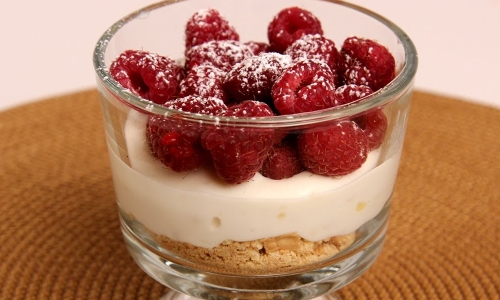 Low Fat Cheesecake Trifles Recipe | Laura in the Kitchen - Internet Cooking Show
