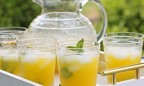 Mango Mojito Agua Fresca Recipe | Laura in the Kitchen - Internet Cooking Show