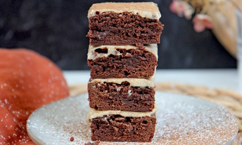 Mocha Brownies Recipe | Laura in the Kitchen - Internet Cooking Show