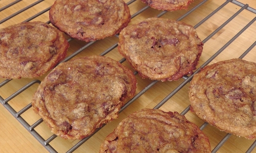 Mocha Chocolate Chip Cookies Recipe | Laura in the Kitchen - Internet Cooking Show