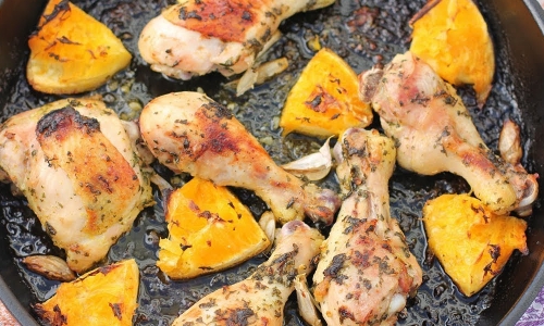Mojo Chicken Recipe | Laura in the Kitchen - Internet Cooking Show