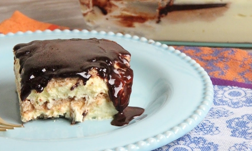 No Bake Eclair Dessert Recipe | Laura in the Kitchen - Internet Cooking Show