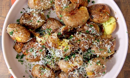 One Pan Crispy potatoes Recipe | Laura in the Kitchen - Internet Cooking Show