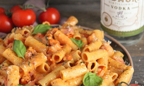 Papa Sal Rigatoni Vodka Recipe | Laura in the Kitchen - Internet Cooking Show