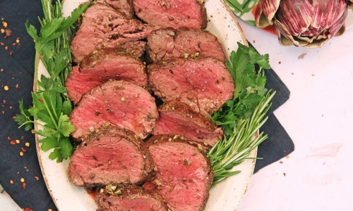 Perfect Roasted Beef Tenderloin Recipe | Laura in the Kitchen - Internet Cooking Show