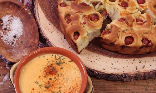 Pull Apart Pigs in a blanket Recipe | Laura in the Kitchen - Internet Cooking Show