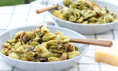 Quick and Easy Crispy Pasta with Broccoli Recipe | Laura in the Kitchen - Internet Cooking Show