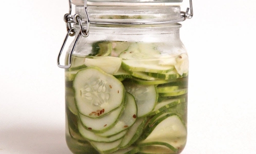 Refrigerator Dill Pickles Recipe | Laura in the Kitchen - Internet Cooking Show