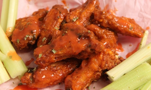 Restaurant Style Buffalo Wings Recipe | Laura in the Kitchen - Internet Cooking Show
