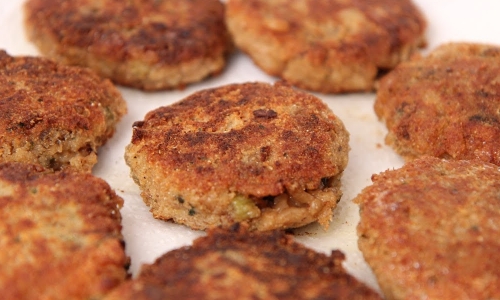 Risotto Cakes Recipe | Laura in the Kitchen - Internet Cooking Show