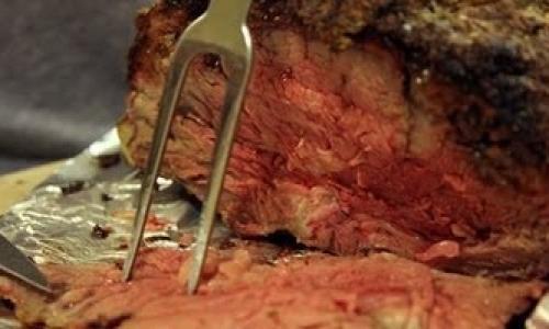 Salt Crusted Prime Rib Recipe | Laura in the Kitchen - Internet Cooking Show