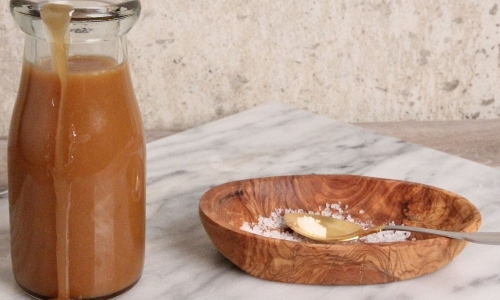 Salted Caramel Sauce Recipe | Laura in the Kitchen - Internet Cooking Show