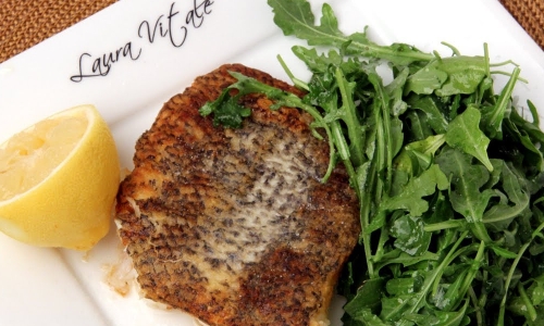 Seared Sea Bass Recipe | Laura in the Kitchen - Internet Cooking Show