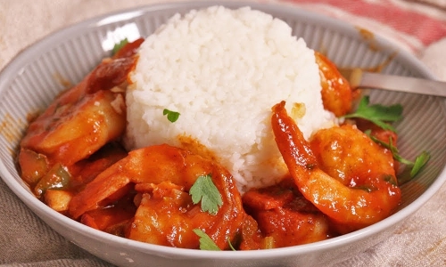 Shrimp Creole Recipe | Laura in the Kitchen - Internet Cooking Show