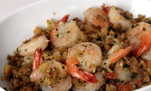 Shrimp Oreganata Recipe | Laura in the Kitchen - Internet Cooking Show